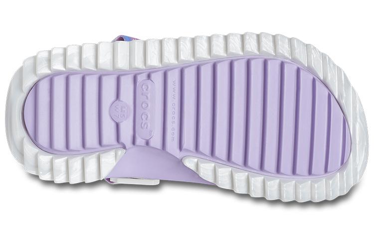 Crocs Classic Casual Unisex White Purple Sandals 'White Purple' купить в интернет-магазине Yoocart с быстрой доставкой по России.