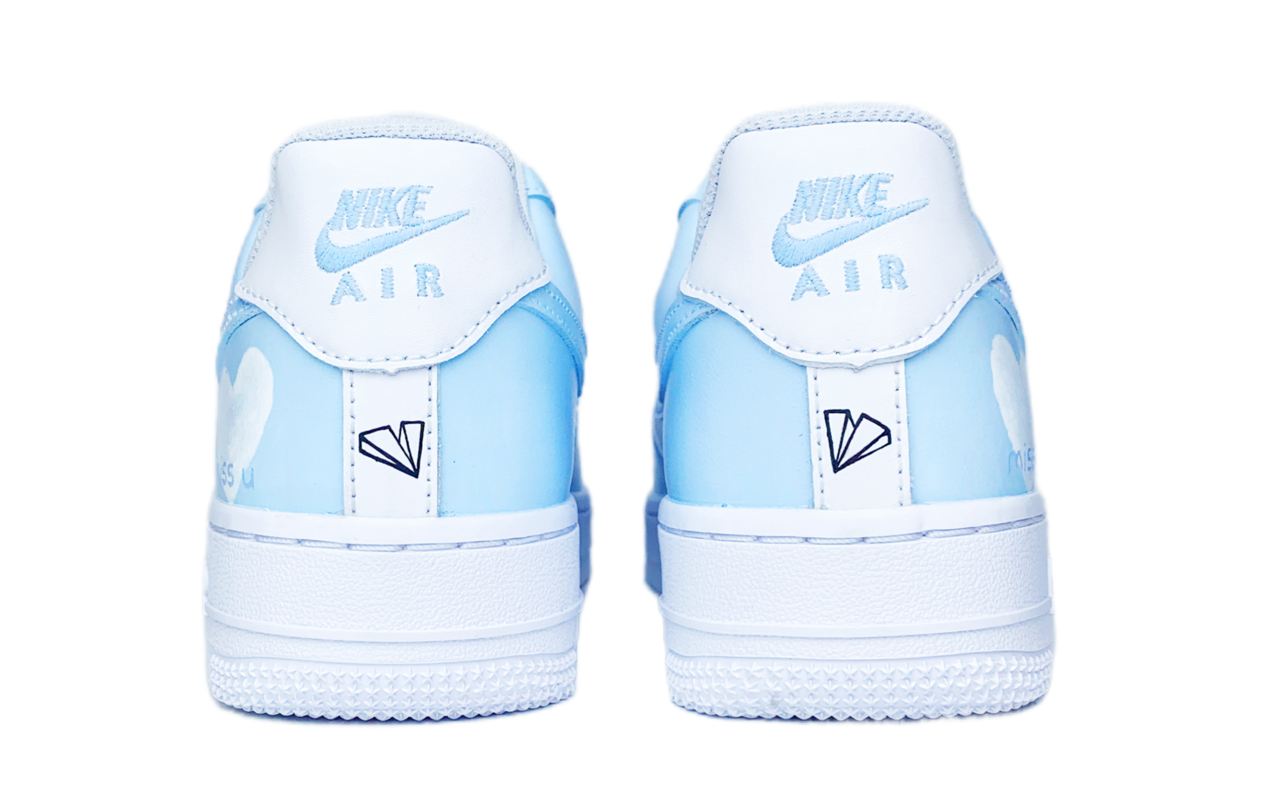 Nike Air Force 1 Low-Top Skateboard Shoes Men's Blue White купить в интернет-магазине Yoocart с быстрой доставкой по России.