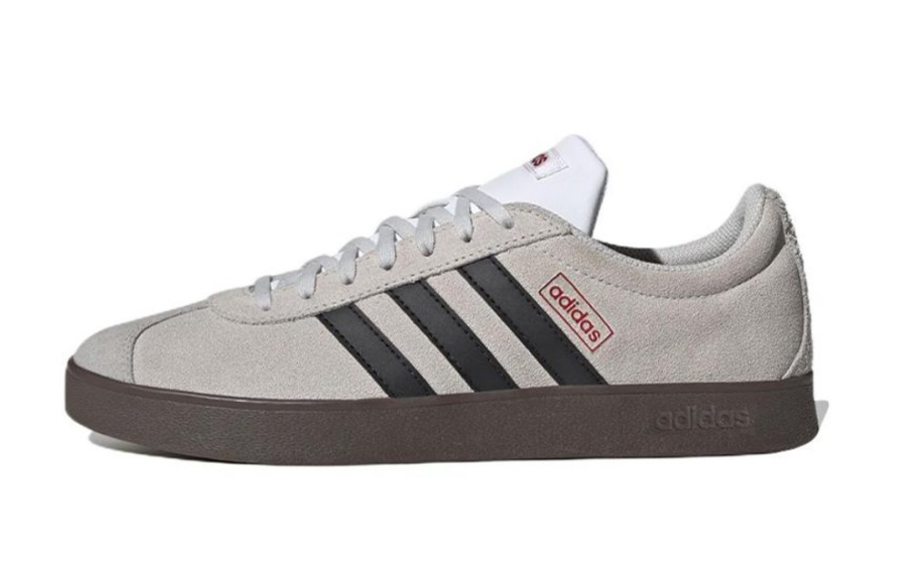 Adidas Neo VL Court Lifestyle Pink Cherry Anti Slip Wear Resistant Low Top Skateboard Shoes Unisex Pink Blue