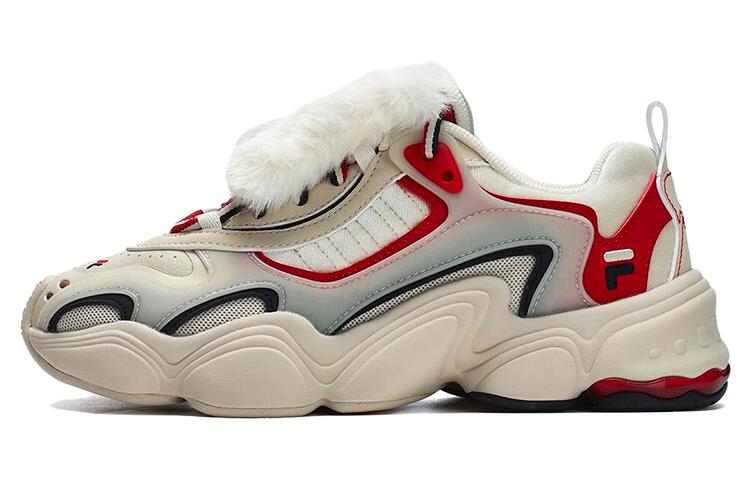 FILA FUSION TENACITY Cny Low Top Chunky Sneakers Women's White Red