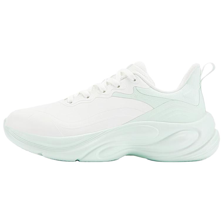 361° Spirit Fox 2.0 Cushioning, Breathable, Height Increasing Low top Training Running Shoes Women's White Green