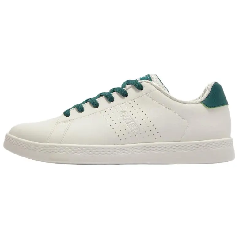 361° Cushioning Lightweight Height Increasing Low Top Skateboard Shoes Men's White Green