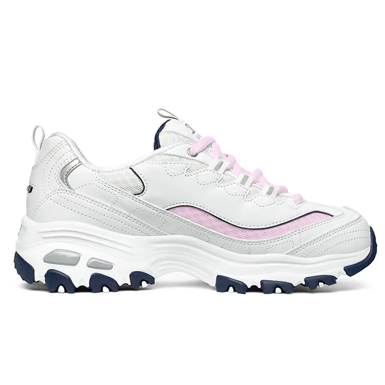 Skechers D'LITES 1.0 Little White Bear Slip Resistant And Breathable Coverage Low Top Chunky Sneakers Women's White купить в интернет-магазине Yoocart с быстрой доставкой по России.