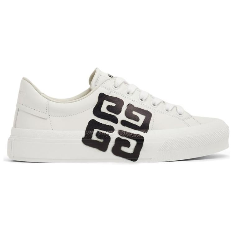 Givenchy Low Top Stylish Skateboarding Shoes Women's White Black