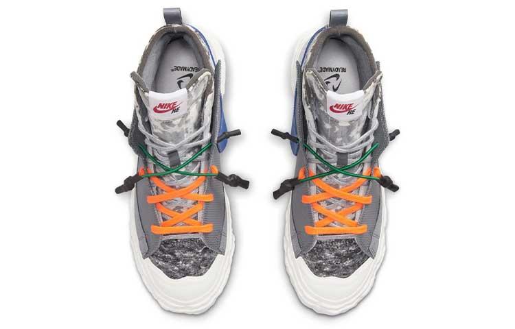 Nike Blazer Mid Readymade White Grey Friends And Family