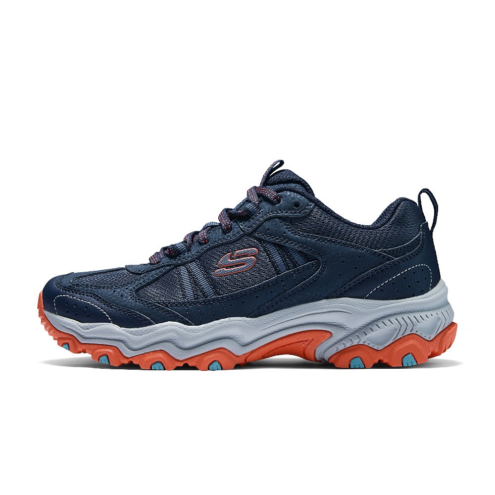Skechers Stamina Low Top Outdoor Shoes Women's Blue Gray
