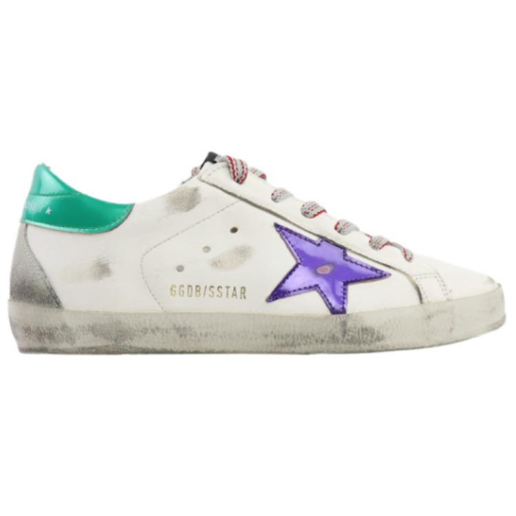 Golden Goose Super Star Low top Skateboard Shoes Women's White купить в интернет-магазине Yoocart с быстрой доставкой по России.