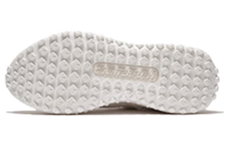 LiNing CF Cushioning, Slip Resistant, And Abrasion Resistant Low Top Casual Shoes Women's Mist White