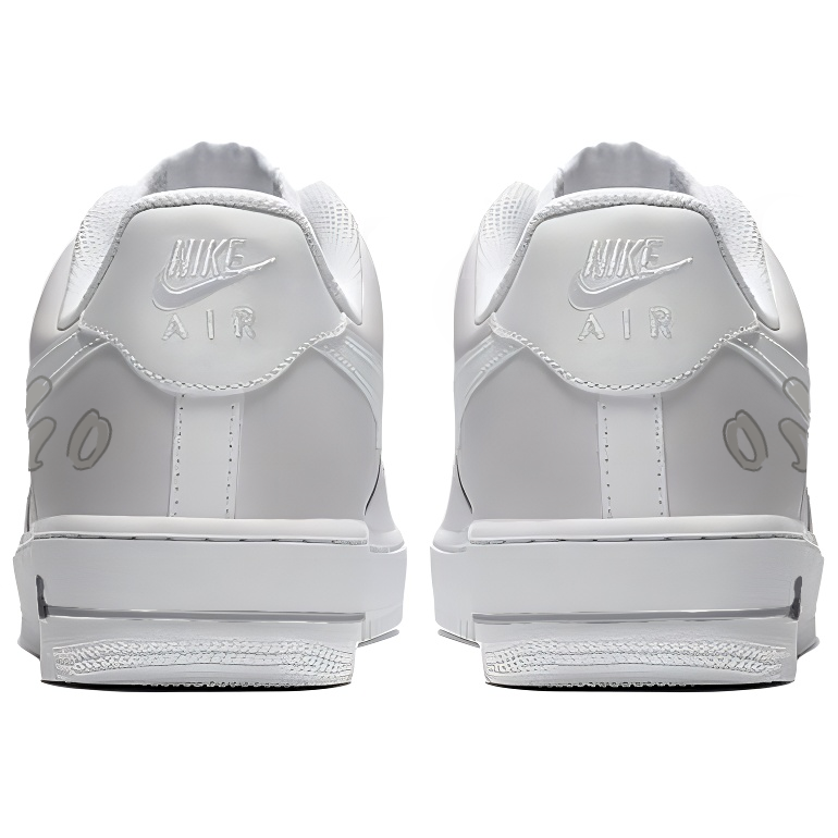 Nike Air Force 1 Resound Coverage Cushioning Abrasion Resistant Low Top Skateboard Shoes Unisex Brown Gray купить в интернет-магазине Yoocart с быстрой доставкой по России.