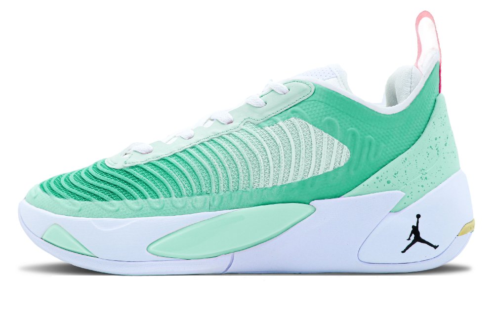 Jordan Luka 1 Cushioning Slip Resistant Low Top Basketball Shoes Men's Green
