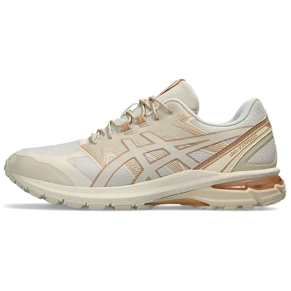 Asics Gel-Terrain Anti-Slip Wear-Resistant Low-Top Running Shoes Unisex Greige