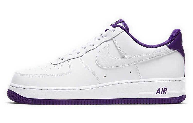 Nike Air Force 1 Low '07 White Voltage Purple Men's