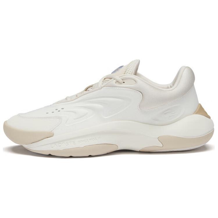 LACOSTE Low-Top Casual Shoes Men's Beige
