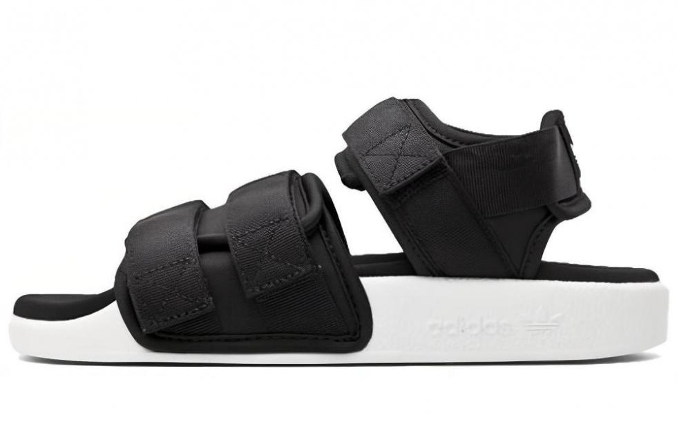 Adidas Originals Adilette 2.0 'Black White' Women's