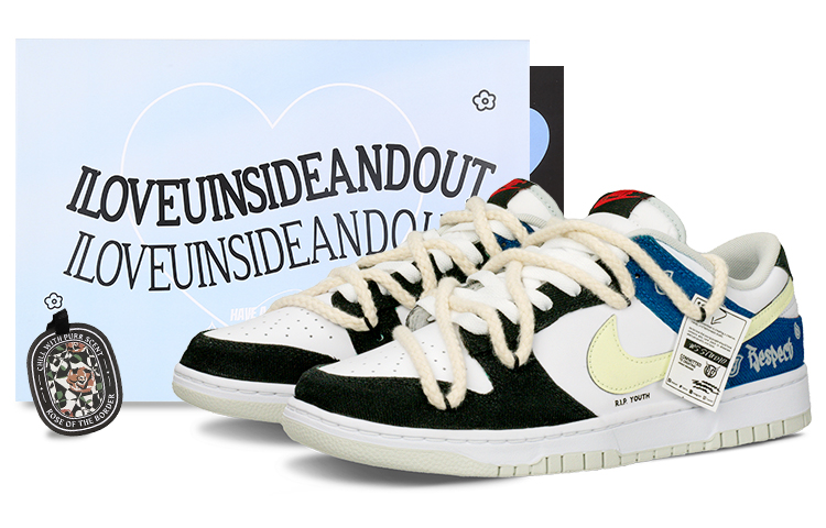 Nike Dunk Anti-Slip And Wear-Resistant Lightweight Low-Top Skateboard Shoes Men's