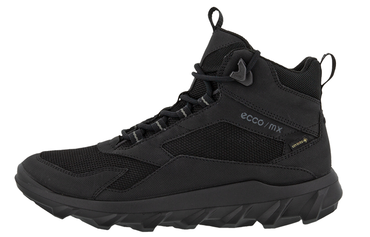 Ecco M Gt Wear-Resistant Slip-Resistant Short Mid-Calf Outdoor Boots Women's Black