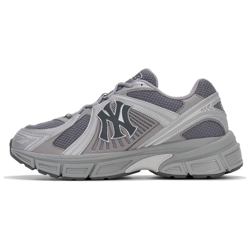 MLB New York Yankees Height Increasing Low top Casual Shoes Unisex Gray