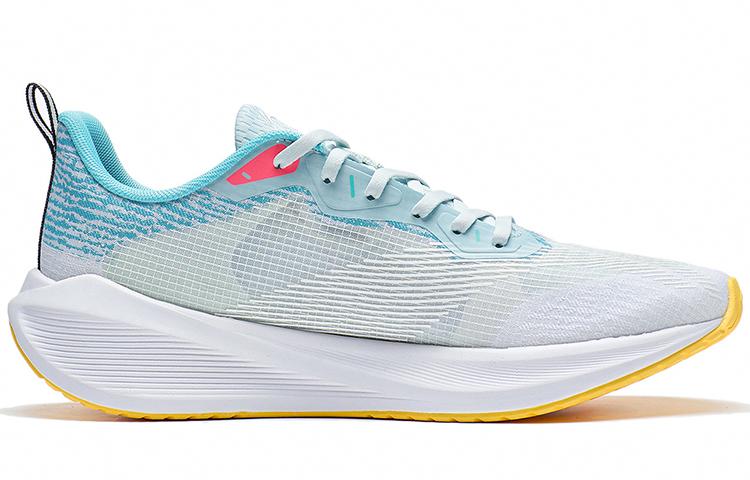 LiNing Wuyue Shock Absorbers Slip Resistant Abrasion Resistant Breathable Low Top Casual Running Shoes Men's Blue купить в интернет-магазине Yoocart с быстрой доставкой по России.