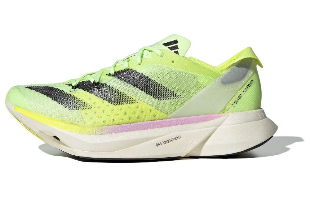 adidas Adizero Adios Pro 3 Neon Green Black Pink