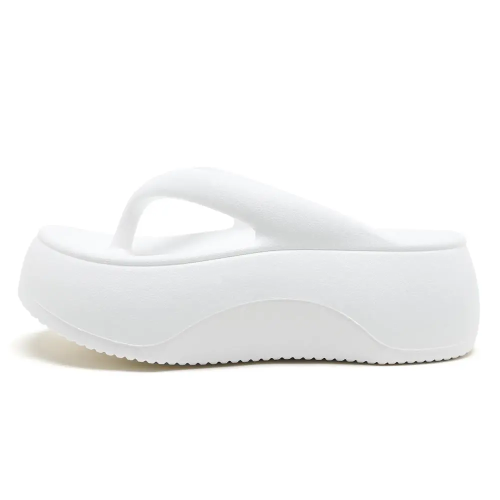Jeep EVA Abrasion Resistant Flip Flops Women's White