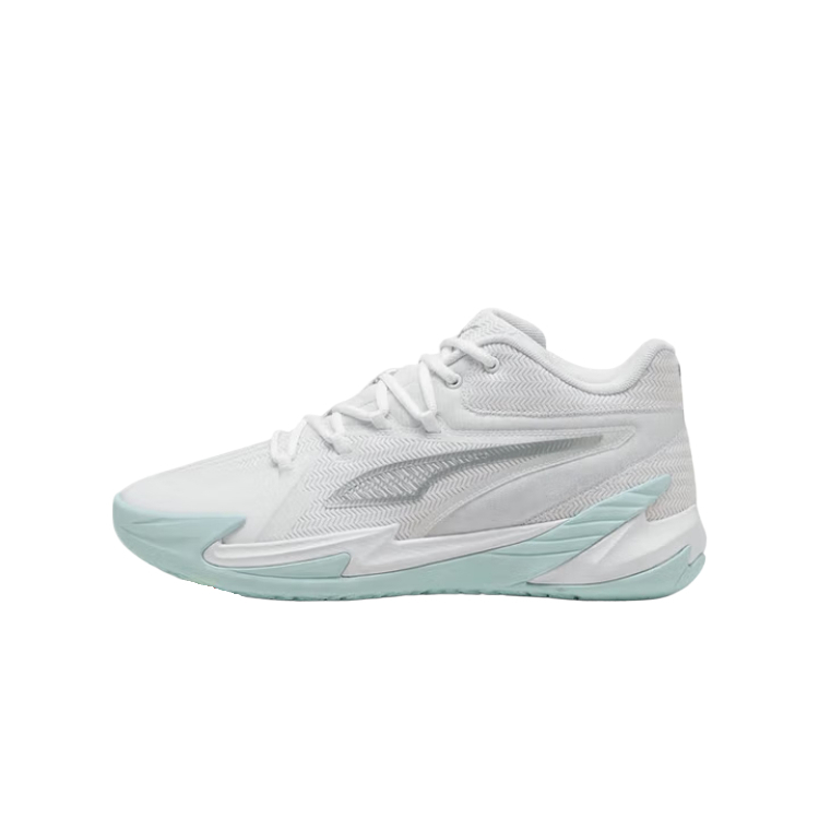 PUMA Dagger Low Top Basketball Shoes Unisex White
