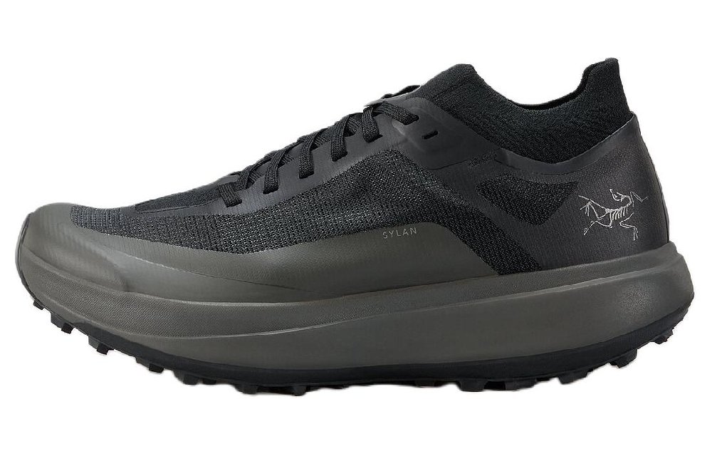 Arcteryx SYLAN Anti Slip Wear Resistant Low Top Trail Running Marathon Training Long Distance Running Shoes Men's Black