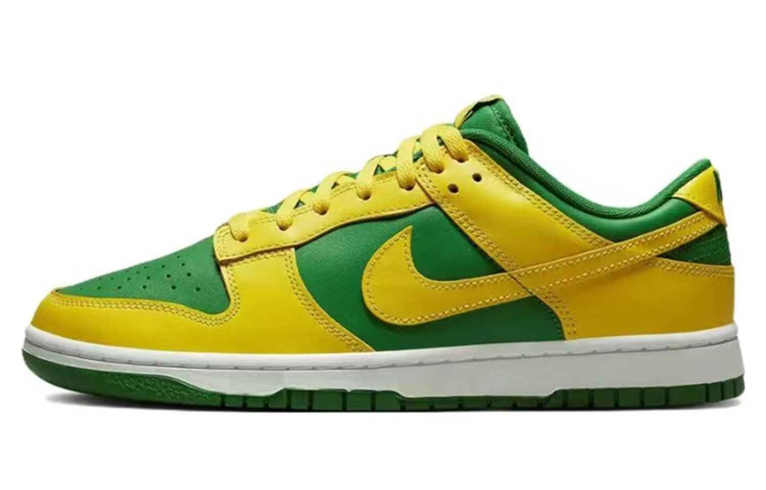 Nike Dunk Low-Top Skateboard Shoes Men's Green White купить в интернет-магазине Yoocart с быстрой доставкой по России.