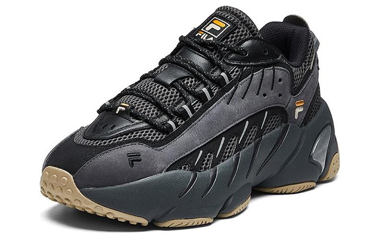 FILA FUSION Ade Casual Shoes Men Low-Top Dark Gray/Black