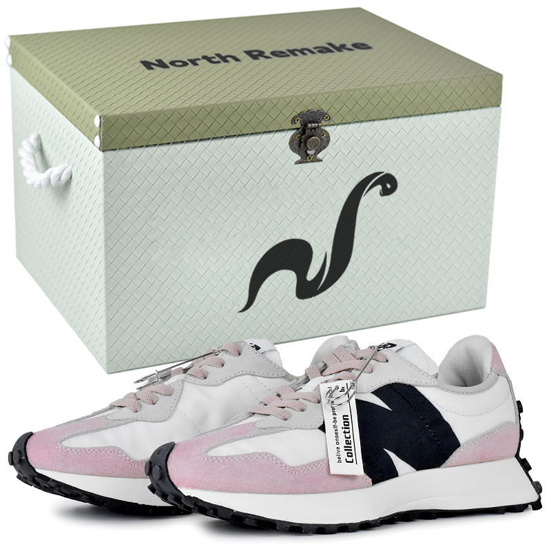 New Balance NB 327 Wear resistant And Lightweight Low Top Running Shoes Women's Pink купить в интернет-магазине Yoocart с быстрой доставкой по России.