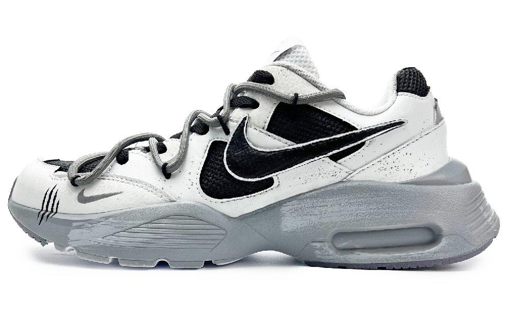 Nike Air Max Fusion Slip-Resistant Low-Top Running Shoes Women's Dark Gray