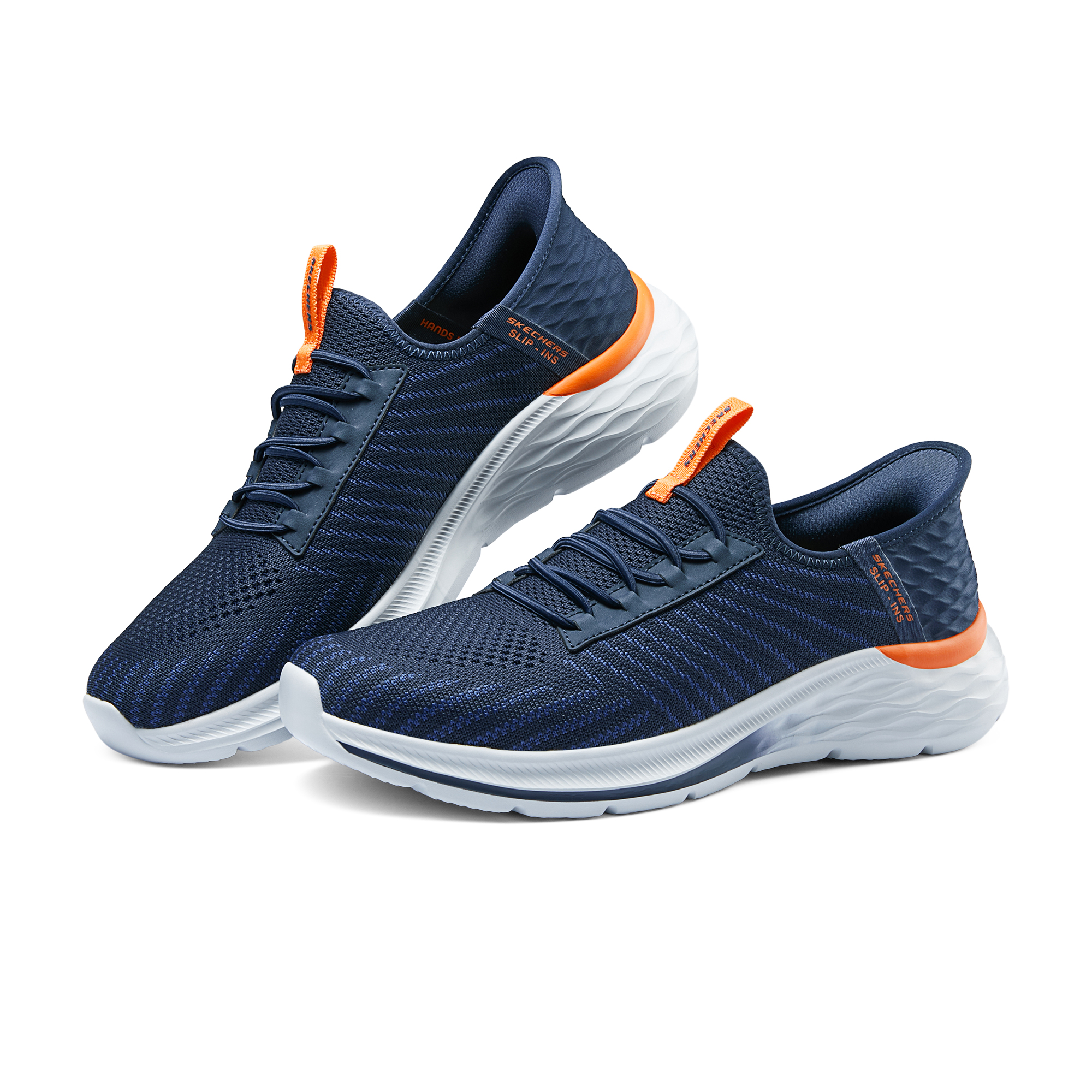 Skechers Cushioning Wear-Resistant Low-Top Casual Shoes Men's Blue купить в интернет-магазине Yoocart с быстрой доставкой по России.