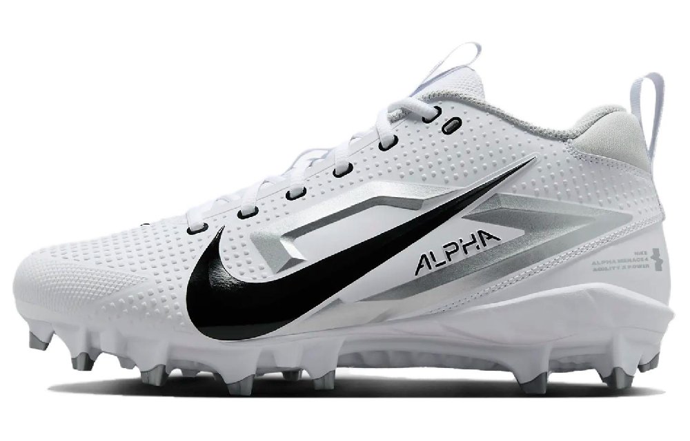 Nike Alpha Menace 4 Varsity White Metallic Silver Photon Dust Black