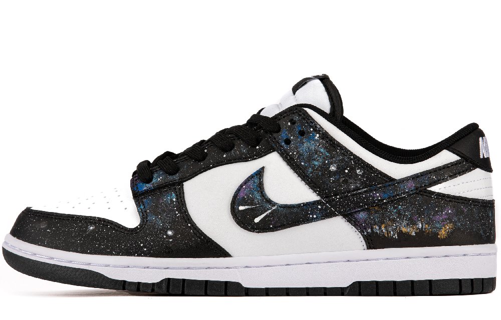 Nike Dunk LOW RETRO Abrasion Resistant Low Top Skateboard Shoes Men's Black White