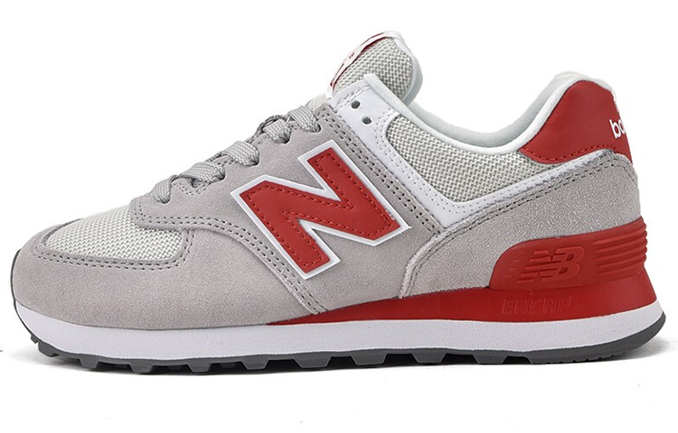 New Balance 574 Series Of Grey Red Women's