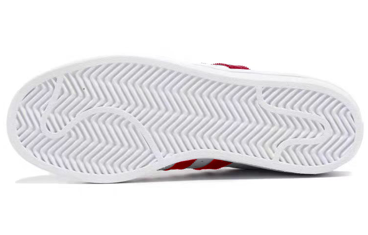Adidas Originals Superstar Skateboard Shoes Women's Low-Top White/Pink