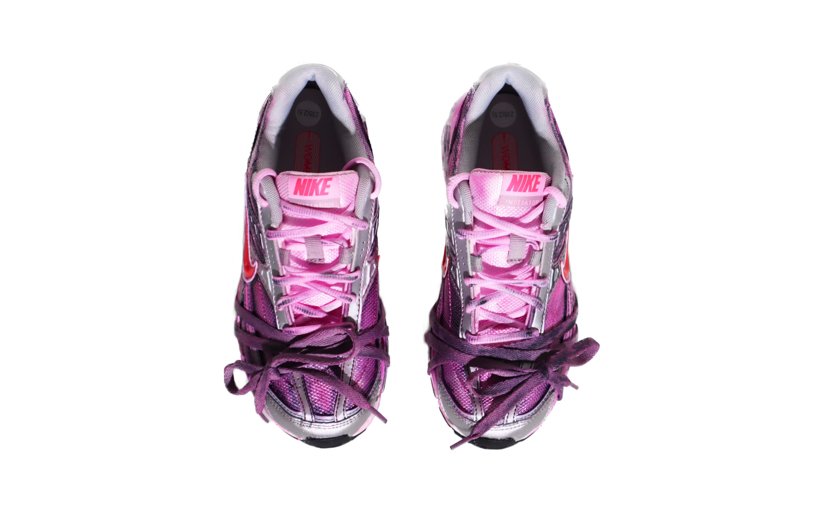 Nike Initiator Cushioned Anti-Slip Wear-Resistant Breathable Lightweight Low-Top Casual Shoes Women's Barbie Pink купить в интернет-магазине Yoocart с быстрой доставкой по России.