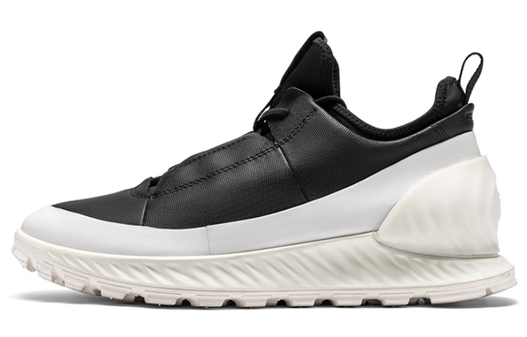 Ecco Breakthrough Wear-Resistant Low-Top Casual Shoes Men's Black White