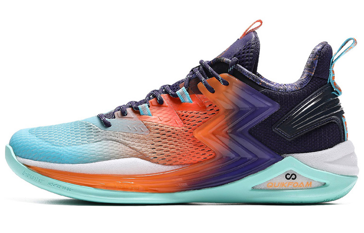 361° Slip Resistant, Abrasion Resistant, Coverage, Balance, And Support Mid Top Basketball Shoes Men's