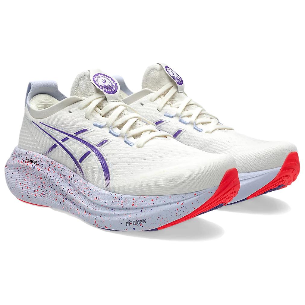 ASICS GEL NIMBUS 27 Breathable Long Distance Running Sprint Running Shoes Men's White купить в интернет-магазине Yoocart с быстрой доставкой по России.