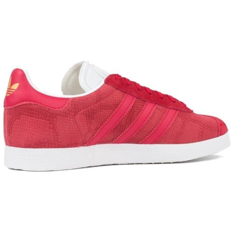 Gazelle Women's Adidas Originals 'Bold Red Snakeskin' Women's