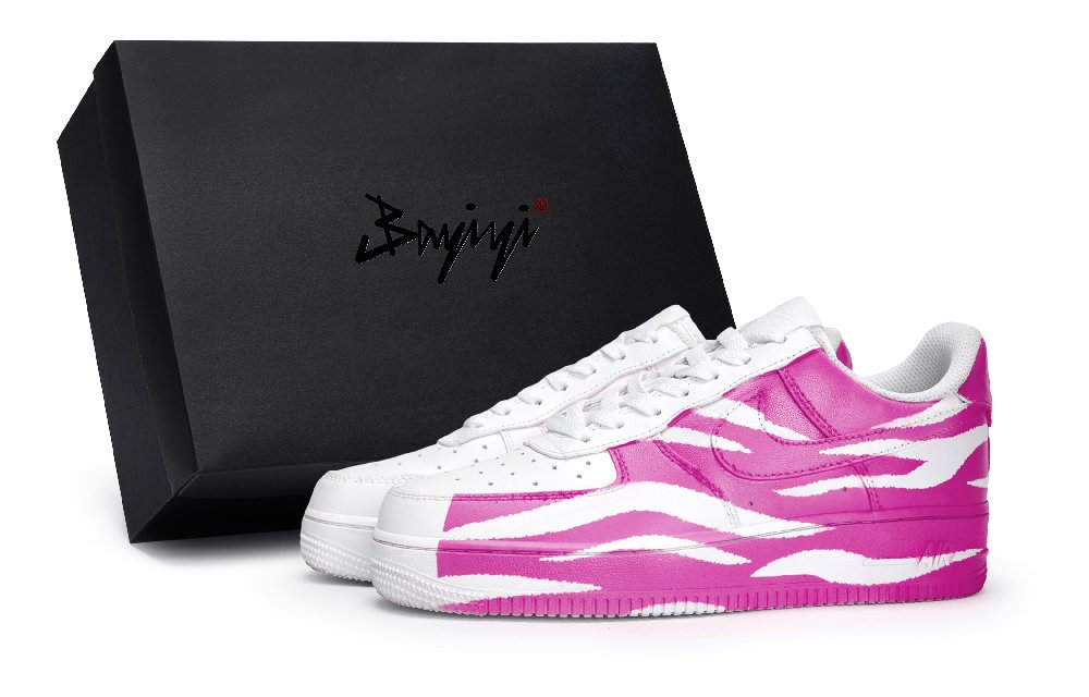 Nike Air Force 1 Skateboard Shoes Unisex Low-Top Barbie Pink