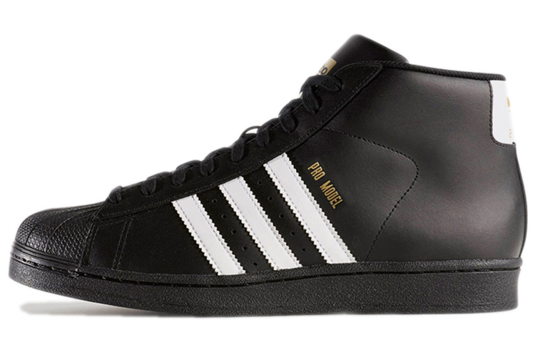 Adidas Originals Pro Model Black/White/Gold Metallic