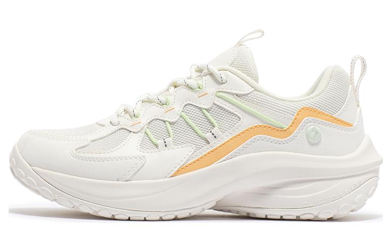 361° Cushioning, Wear Resistant Low Top Running Shoes Women's White