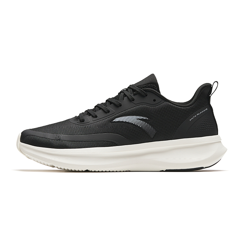 Anta Anti Slip Wear Resistant Low Top Casual Running Shoes Women's Black
