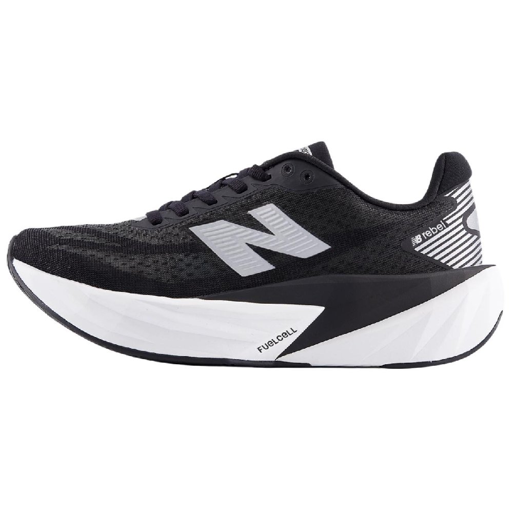 New Balance Women's FuelCell Rebel V5 'Black White Silver Metallic' Women's