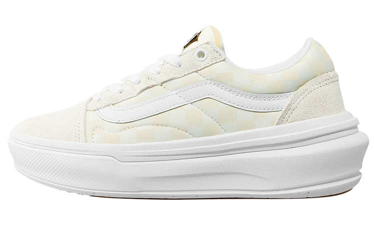 Vans Old Skool Overt ComfyCush 'Checkerboard   White'