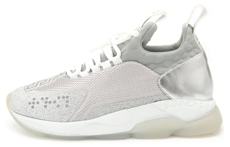 VERSACE Cross Chainer Silver Grey