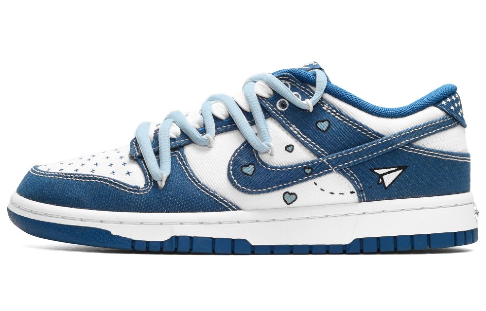 Nike Dunk Skateboard Shoes Men's Blue White
