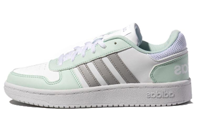 Adidas Hoops 2.0 'White Grey Green' Women's