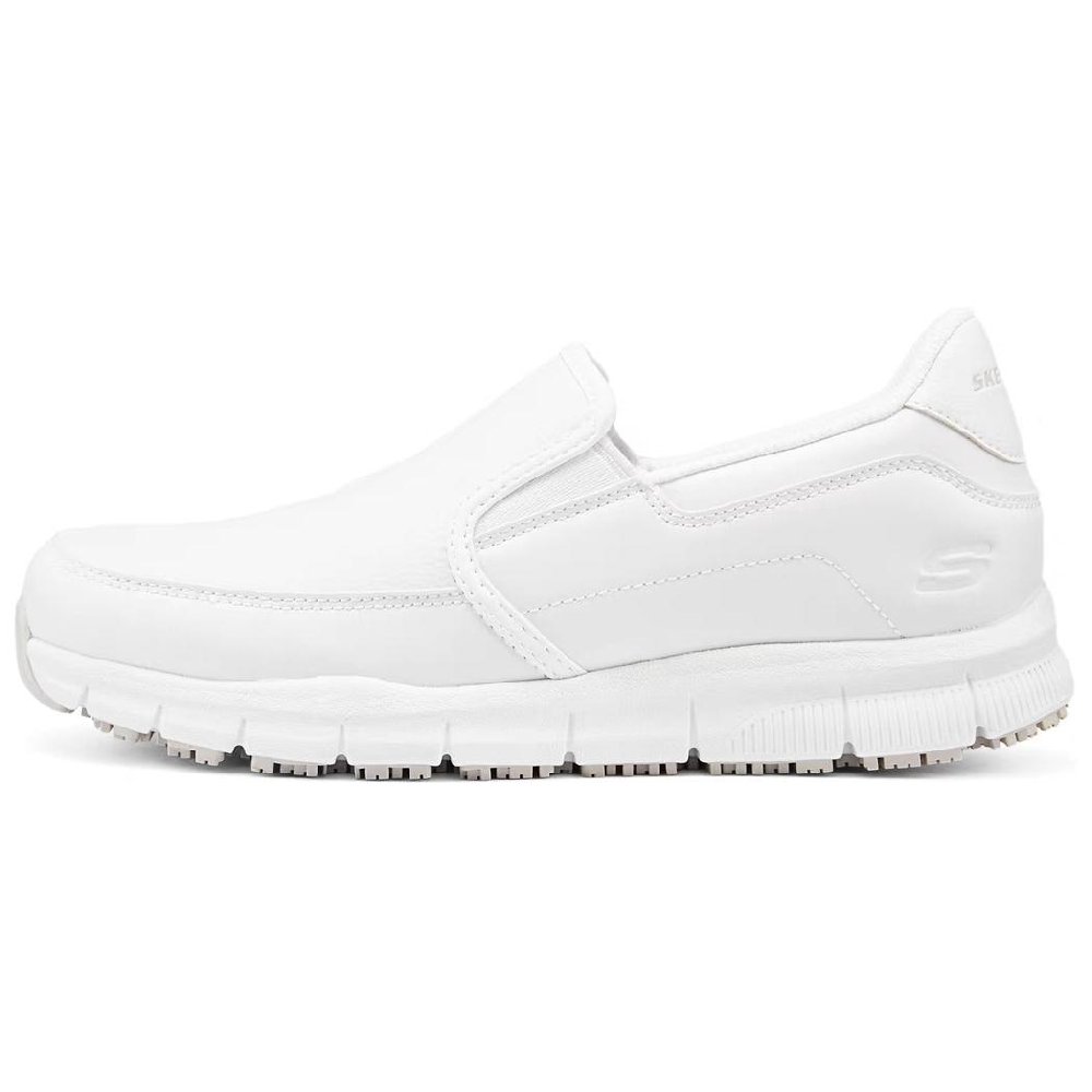 Skechers Relaxed Fit Wear-resistant And Lightweight Low-Top Casual Shoes Women's White